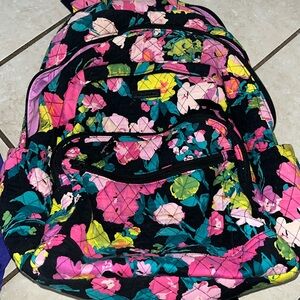 Vera Bradley backpack with laptop pocket